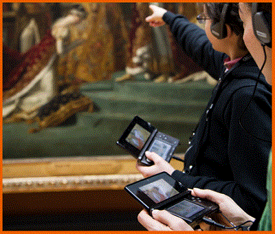 Nintendo 3DS en museo Louvre de París