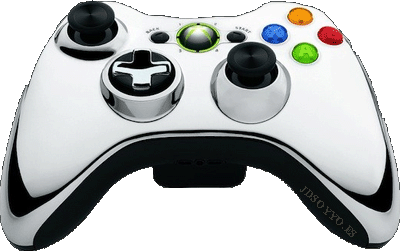 Mando cromado de XBOX 360